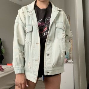 Oversized Vintage Denim Jacket